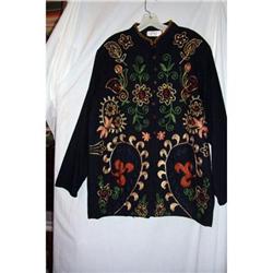 Vintage Hand Embroidered IndiaJacket/top #2254590