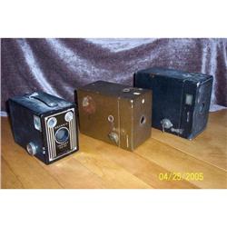 Three Brownie Box Camera Kodak 1902 ,Brownie #2254605