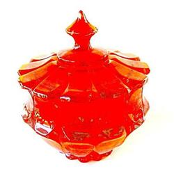 Fenton Candy Orange Valencia 1970 #2254647