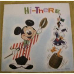 Two Cartoon Record-Cards, Six Vintage, Disney &#2254734