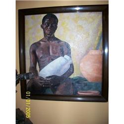 African American Painting by Frances Davidson #2254743
