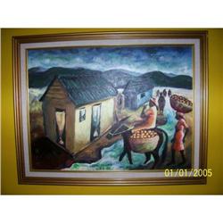Haitian Painting by Rene Exume #2254746