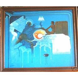 Haitian Painting by Celestin Faustin, Museum! #2254755