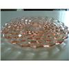 Image 1 : Pink Depression Glass 12" Cake Plate #2254840