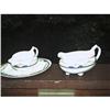 Image 1 : NAUTILUS 3 PIECE PLATTER,CREAMER,GRAVY BOWL #2254842