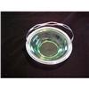 6" Diameter Silver & Green Glass Bowl #2254881