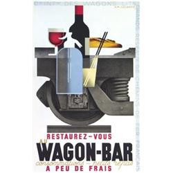 Cassandre Wagon-Bar Lithograph #2254890