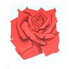 Nesbitt Lowell Red Rose 1981 Serigraph Signed#2254987