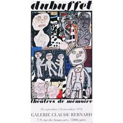Jean Dubuffet Theatres de Memoire, 1978 Offset #2255221