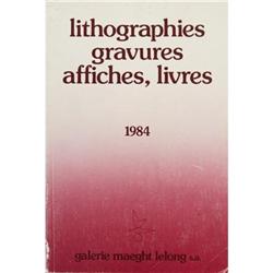 Maeght Lithographies, Gravures, Livres, 1984#2255224