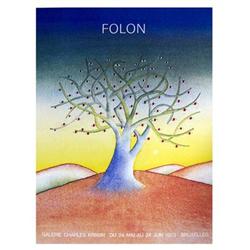 Jean-Michel Folon Untitled Offset Lithograph #2255228