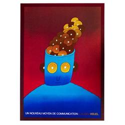 Jean-Michel Folon Untitled Offset Lithograph #2255229