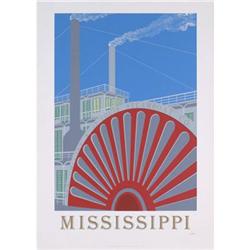 Perry King Mississippi Serigraph #2255369