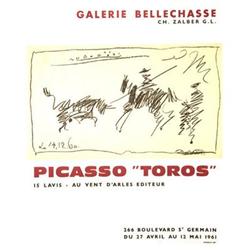 Pablo Picasso 'Toros' 1961 Lithograph #2255617