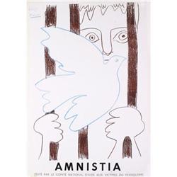 Pablo Picasso Amnistia Lithograph #2255618