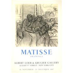 Henri Matisse Drawings, 1967 Lithograph #2255637