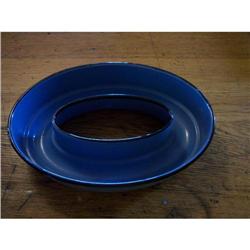 Blue Enamel Oval Mold #2255803