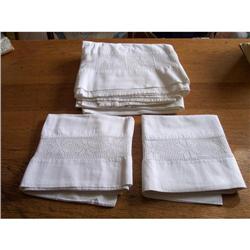 Vintage White Sheet with Matching Cases #2255862