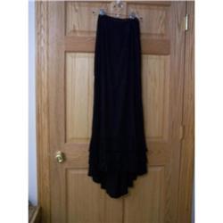 Long Black Petticoat with Train #2255864