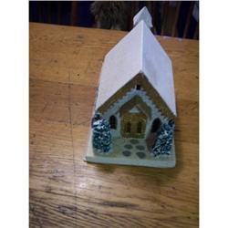 Cardboard Mica Church-Christmas #2255944