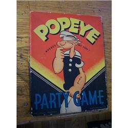 1937 POPEYE PARTY GAME #2255946