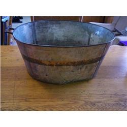 Antique Tin with Iron Handles Foot/Baby #2255955