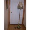 Antique Iron & Jadite Alabaster Floor Lamp #2256082