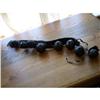 Set of 8 Iron Bells on Old Leather Strap #2256086