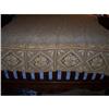 Image 1 : Gold Colored Crocheted Bedspread #2256161