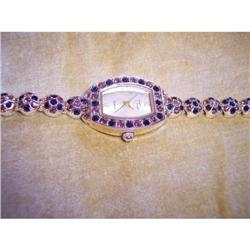 Suzanne Somers Quartz Watch w/Rhinestones #2256170