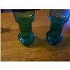 Image 1 : Pair of Turquoise Blue Vases #2256214