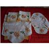 Image 1 : Vintage 4PC Set of Linens #2256263