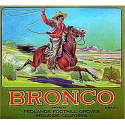 VINTAGE CITRUS LABELS * 25 OLD VINTAGE WESTERN #2256275