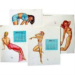 12 OLD VINTAGE VARGA CALENDARS #2256303