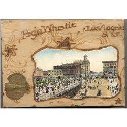 PIG'N WHISTLE WOOD BOX * OLD VINTAGE 1910 WOOD #2256307