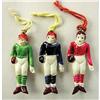 Image 1 : FOOTBALL DANGLER TOYS * 3 OLD VINTAGE 1930S #2256309