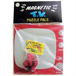 VINTAGE PUZZLE TOY * OLD 1963 MAGNETIC TOYS #2256316