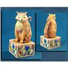 Image 1 : ENESCO JASPER CAT STATUE * JIM SHORE HEARTWOOD #2256322