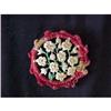 Image 1 : ANTIQUE FLOWER CELLULOID BROOCH C CLASP #2256376