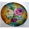 Image 1 : VINTAGE CABBAGE ROSE COLLECTOR PLATE #2256381