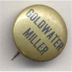 Vintage BARRY GOLDWATER MILLER President Run #2256396