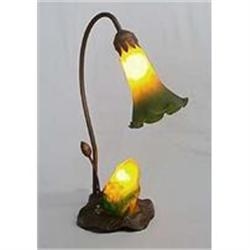 FROG LILY GLASS LAMP / NEW ACCENT LIGHTING #2256420