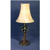 Image 1 : TROPIC ART DECO MONKEY PALM TREE SHADE LAMP #2256421