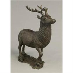 CAST IRON ELK BANK * NEW #2256460