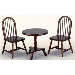 MAHOGONY DOLL HOUSE WINDSOR DINING ROOM SET #2256464