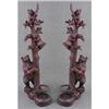 Image 1 : SET BEARS IN TREES CANDLEHOLDERS #2256554