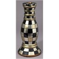 PAINTED ART DECO PORCELAIN CANDLE HOLDER #2256558