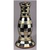 Image 1 : PAINTED ART DECO PORCELAIN CANDLE HOLDER #2256558