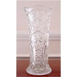 Elegant Early Millersburg Ohio Star Glass vase #2256576