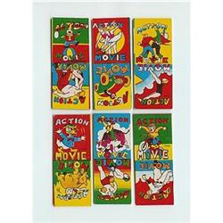 LOT JAPAN VINTAGE TRANSFER FLIP BOOKS TOYS #2256577